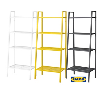 IKEA LERBERG ชั้นวางของ ชั้นเหล็ก สีเหลือง ขาว ดำ ใหญ่สุด ikea ลดเราก็ลด