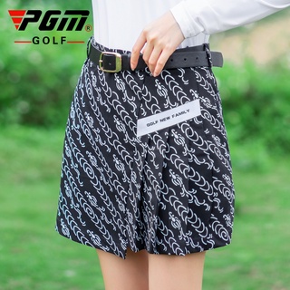 [11GOLF] กระโปรงกอล์ฟ ผู้หญิง PGM รหัสสินค้า QZ062 มีกางเกงซับใน