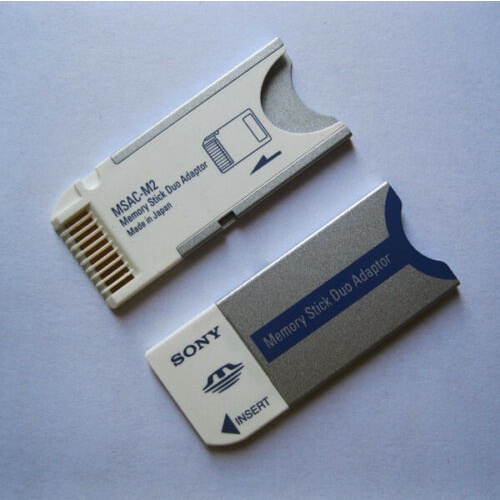 พร้อมส่ง อะแดปเตอร์ การ์ดหน่วยความจำ Sony Memory Stick Pro Duo Mark2 เมมโมรี่ msac-m2 sonyตัวต่อการ์ด sonyรุ่นเก่า โซนี