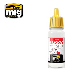 Ammo By MIG - AMIG2056 SATIN LUCKY VARNISH (17 mL)