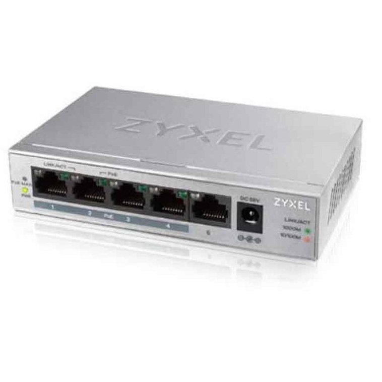 ❍✸❈Zyxel SWITCH &amp; ROUTER GS1005HP Model : GS1005HP
