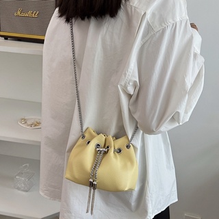 BOMEBAG รุ่น SOKO [BMB-L99] กระเป๋าแฟชั่นผู้หญิง กระเป๋าสะพายข้าง กระเป๋าสะพายไหล่ สายสะพายโซ่ หนังPU
