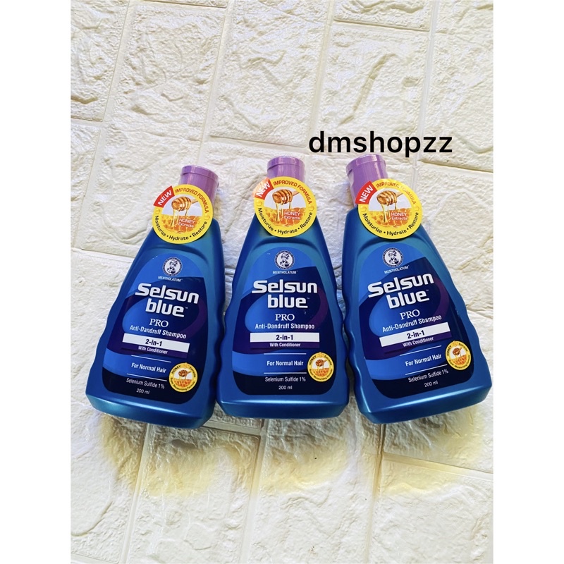 Selsun Blue shampoo แชมพูขจัดรังแค ยอดนิยม 120ml