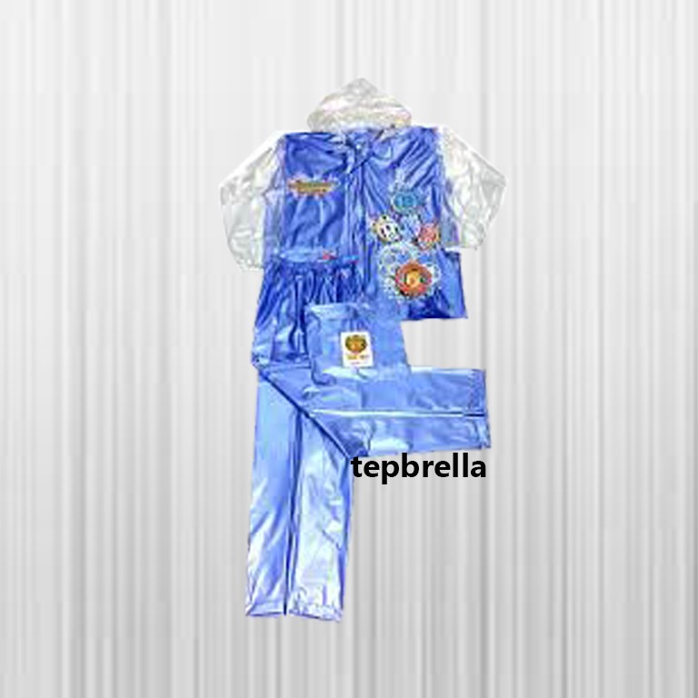 ชุดเสื้อกันฝนวัยรุ่น TEPBRELLA Olympic Tiger