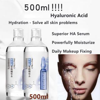 เอสเซนเซอร์ บำรุงผิวหน้า Hyaluronic Acid สไตล์เกาหลี 500 มล.