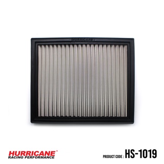 HURRICANE กรองอากาศสแตน , ผ้าแดง Isuzu (  D-Max , Mu-7 ) HS-1019