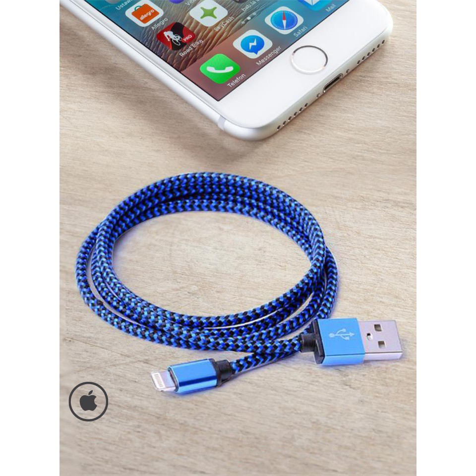 สายเชื่อม USB ถ่ายโอนข้อมูล สายชาร์จไอโฟน USB Transfer Data Cable for