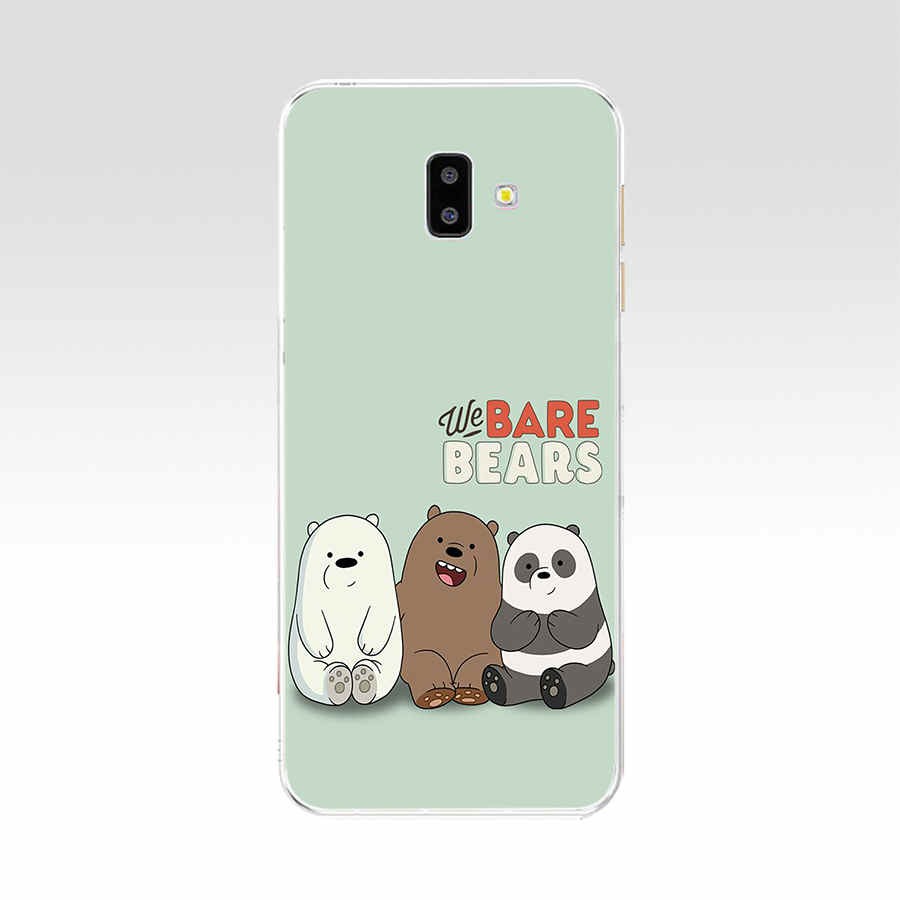 เคสโทรศัพท์ ซิลิโคน ลายการ์ตูนหมี สําหรับ Samsung Galaxy Grand Prime A3 2017 J6 2018 Plus J5 2017 J8 2018 #8