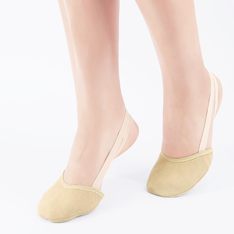 จังหวะยิมนาสติกรองเท้าเด็กผู้ใหญ่บัลเล่ต์เต้นรํานุ่มครึ่งรองเท้า