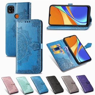 Xiaomi Redmi note 9s 8 9 PRO 9A 9C เคสมือถือ เคสโทรศัพท์หนังฝาพับพร้อมช่องใส่บัตรสําหรับ Flip Wallet case