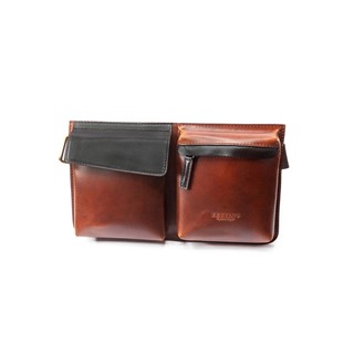 ZETTINO กระเป๋าคาดอกหนังแท้ Classic Belt Bag