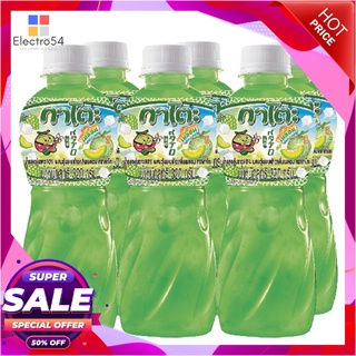 กาโตะ น้ำเมลอน10% ผสมวุ้นมะพร้าว 320 มล. แพ็ค 6 ขวดน้ำผักและน้ำผลไม้Kato Melon Flavor 320 ml x 6