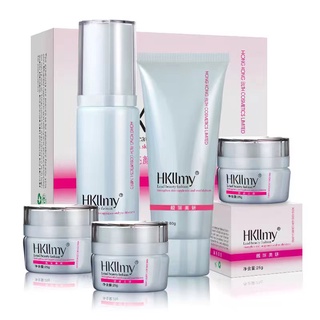 จัดส่งรวดเร็ว hkllmy 2010 3+2 set (กลางวัน 25g กลางคืน 25g ครีมไข่มุก 25g โฟม 60ml โทนเนอร์ 90ml ครีมบำรุงรอบดวงตา 25)