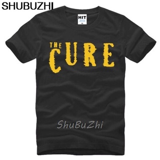 [S-5XL] ใหม่ เสื้อยืดแขนสั้นลําลอง พิมพ์ลายวงร็อค The Cure สีดํา แฟชั่นคลาสสิก สําหรับผู้ชาย และผู้หญิง sbz3129