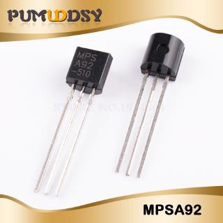 ทรานซิสเตอร์ไตรโอด MPSA92 A92 TO-92 100 ชิ้น