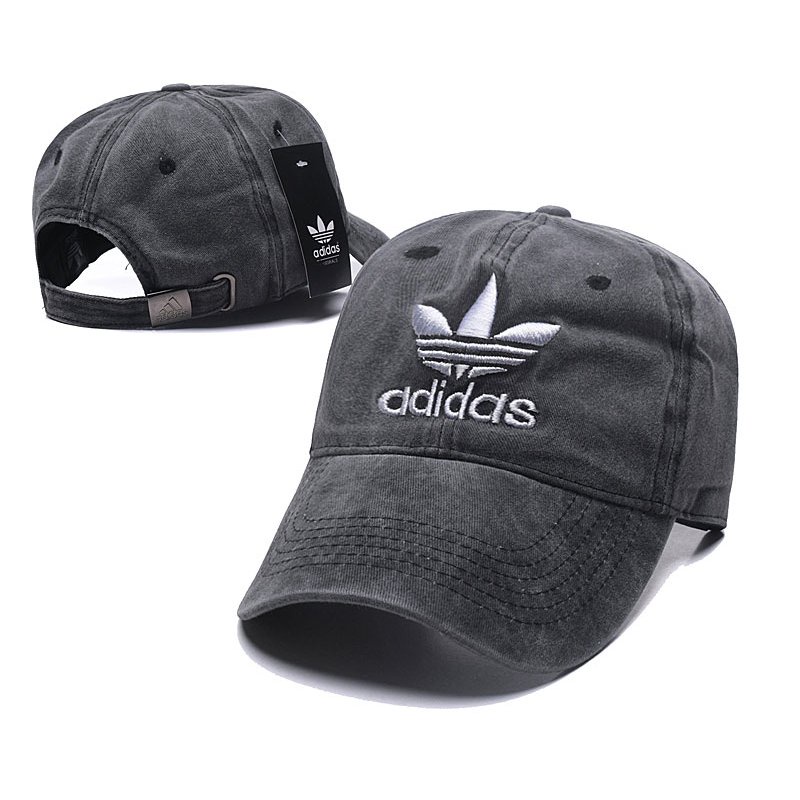 Vvas สีสีดํา Denim Adidas Clover หมวกเบสบอล Unisex หมวกกลางแจ ้ ง Snapback Headdress