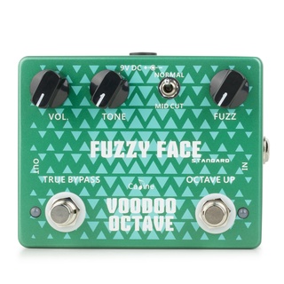 Caline CP-53 Fuzzy Face Voodoo Octave แป้นเหยียบเอฟเฟคกีตาร์ อุปกรณ์เสริมกีตาร์