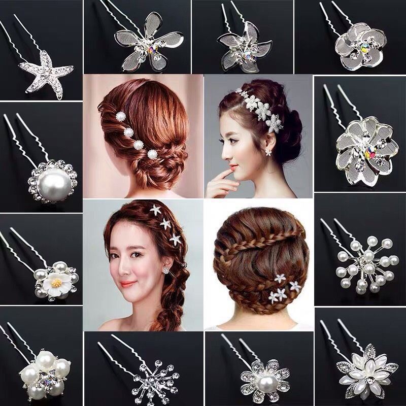 พร้องส่งค่ะ ปิ่นปักผมมุก ปิ่นปักผมเจ้าสาว กิ๊ฟเเต่งผม กิ๊ฟแต่งงานเจ้าสาว กิ๊บ