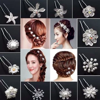 พร้องส่งค่ะ ปิ่นปักผมมุก ปิ่นปักผมเจ้าสาว กิ๊ฟเเต่งผม กิ๊ฟแต่งงานเจ้าสาว กิ๊บ