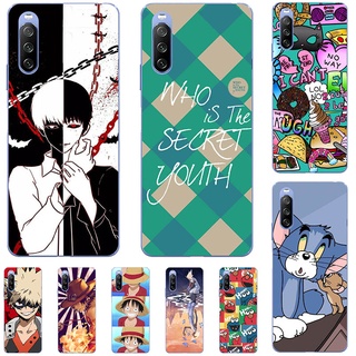 เคสโทรศัพท์มือถือลายการ์ตูนอนิเมะสําหรับ Sony Xperia 10 Ii Xq-Au51 Xq-Au52 Xperia 10 Iii So-52B Sog04 10 Iii Lite Xq-Bt44