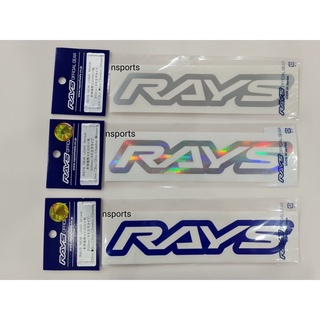 สติ๊กเกอร์RAYSของแท้จากญี่ปุ่น