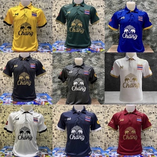 เสื้อโปโลทีมชาติไทย Poloคอปกราคาส่ง เก็บปลายทาง เสื้อบอลคอปกทีมงาน