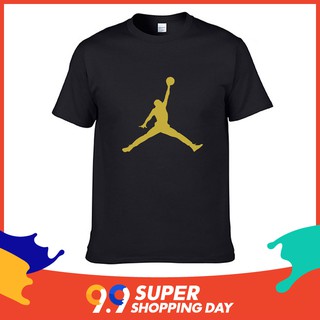 เสื้อยืด oversize แฟชั่นเกาหลี สไตล์เกาหลี Air Jordan Unisex Short Sleeve Casual T-shirt เสื้อยืดแขนสั้น XS S M L XL 2XL