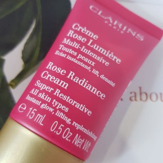 Clarins Rose Radiance Cream 15ml