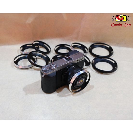 Hood Lens ฮู้ดเลนส์ สไตล์ Leica ไม่ติดขอบภาพ