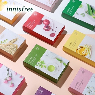 🎉พร้อมส่ง มาร์คหน้า รุ่นขายดี🫐🍅🍑🍋อินนิสฟรี มาส์กหน้า 18สูตร Innisfree My Real Squeeze Mask 20ml แผ่นมาส์กหน้า มาร์คหน้า🎊