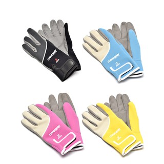 CRESSI 2MM TROPICAL GLOVES-ถุงมือสำหรับกีฬาทางน้ำและนักดำน้ำ