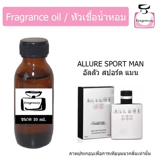 หัวน้ำหอม กลิ่น ชาแนล อัลลัว สปอร์ต แมน (Chanell Allure Sport Man)