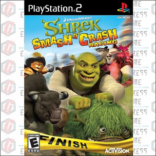 PS2: Shrek Smash N Crash Racing (U) [DVD] รหัส 308