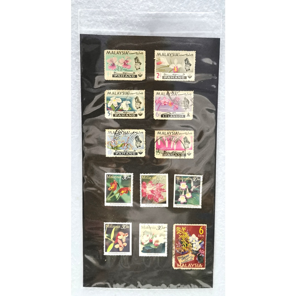 MISC2 (USED STAMP) – – ORCHIDS