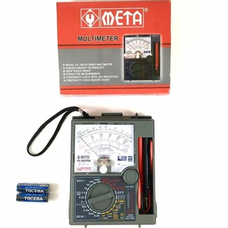 Meta Multimeter Voltmeter Ammeter Ohmmeter OHM Volt Tester  #793