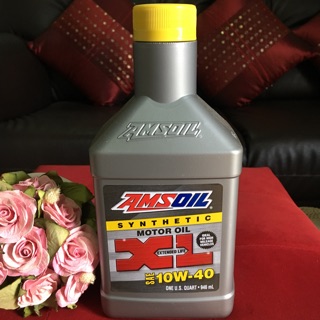 Amsoil น้ำมันเครื่องสังเคราะห์รถยนต์เบนซิน 10W-40 XL(946 ml.)