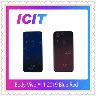 Body  Vivo Y11 2019 อะไหล่บอดี้ เคสกลางพร้อมฝาหลัง Body อะไหล่มือถือ คุณภาพดี ICIT-Displaythailand