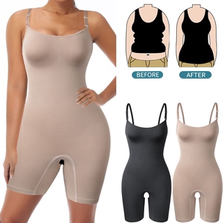 Full Body Shaper เสื้อผ้าแฟชั่นผู้หญิง ชุดชั้นใน ชุดกระชับสัดส่วน #T1D103