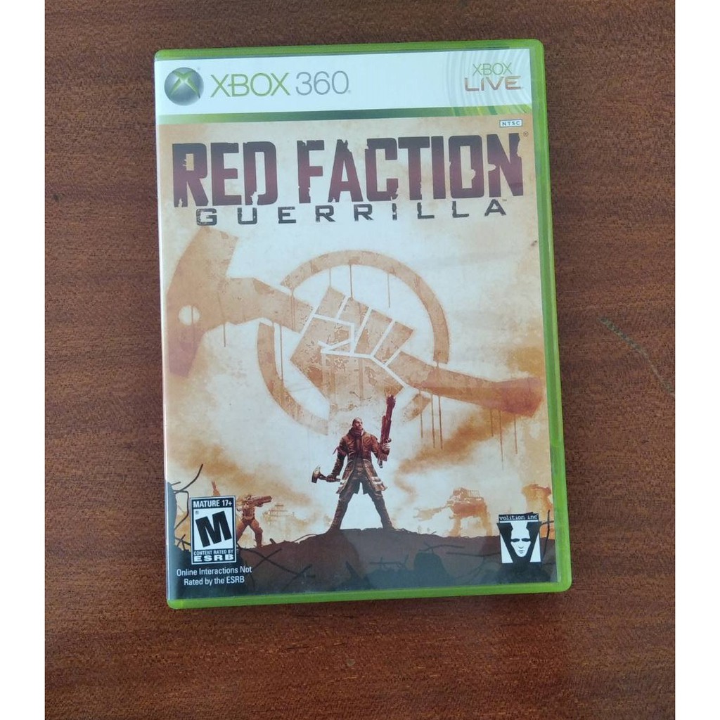 แผ่นเกม xbox 360 มือสอง Red Faction Guerrilla สภาพดี