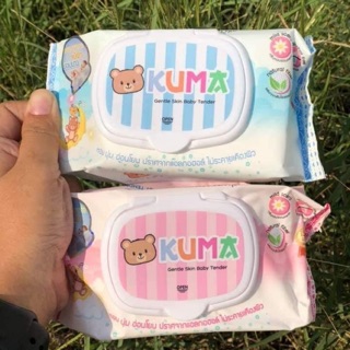 ทิชชูเปียกKuma อ่อนโยน สะอาดได้ทุกที่🤪💗