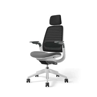 Modernform เก้าอี้เพื่อสุขภาพ Steelcase รุ่น Series1 พนักพิงสูง สีดำ เก้าอี้ผู้บริหาร รับประกัน 12 ปี