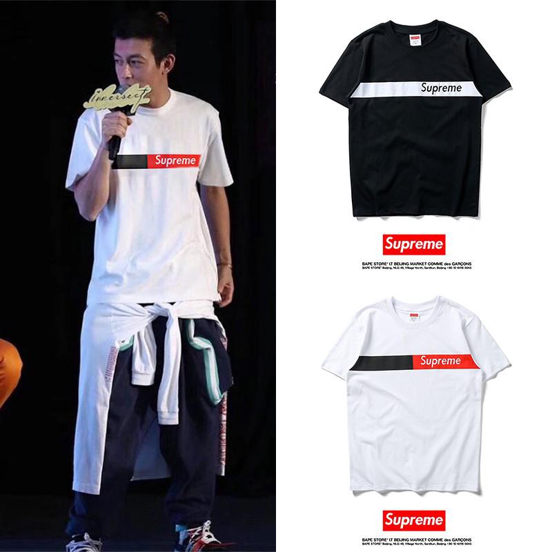 Supreme 2019 Original tshirt fashion Tee High quality Unisex tshirt men women