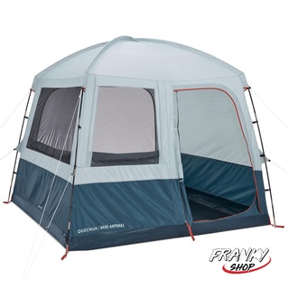 [พร้อมส่ง] ห้องนั่งเล่นพร้อมเสาเต็นท์สำหรับตั้งแคมป์ 6 คน Tent Camping Living Area