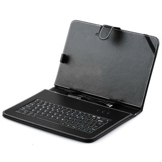 กระเป๋าคีย์บอร์ดแท็บเล็ต 7 นิ้ว Android Tablet Keyboard &amp; Cover Case (สีดำ)