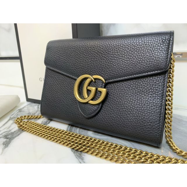 Gucci marmont woc หนังเกรน