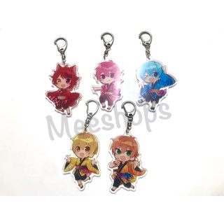 *สินค้ามือ2*Strawberry Prince Acrylic Key holder Vol.9 พวงกุญแจสรอเบอรี่ปริ๊นซ์ชุดเทศกาลดอกไม้ไฟ