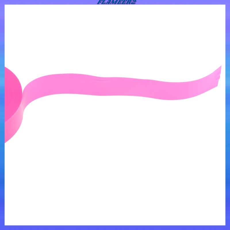 [FLAMEER2]เครื่องมือสวนกลางแจ้ง Flagging Tape Trail Marking Ribbon Camp Orange