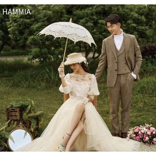 HAMMIA ☂️☂️ ร่มลูกไม้ สไตล์ตะวันตก สําหรับถ่ายภาพเจ้าสาว งานแต่งงาน Wedding Umbrella