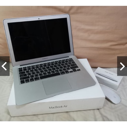 Macbook Air 13.3" Early 2015 มือสองสถาพดีไม่มีรอย มีของแถม สอบถามก่อนซื้อนะครับ