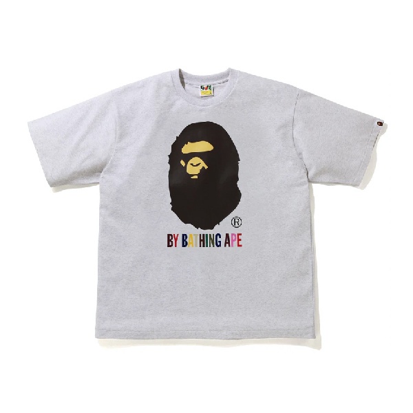 BAPE Colors By Bathing Ape Relaxed Fit Tee (GRAY)